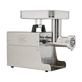 LEM Products BigBite 12 Meat Grinder, 0.75 HP Stainless Steel Electric Meat Grinder Machine, Ideal...