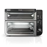 Ninja DCT401 12-in-1 Double Oven with FlexDoor, FlavorSeal & Smart Finish, Rapid Top Convection and...