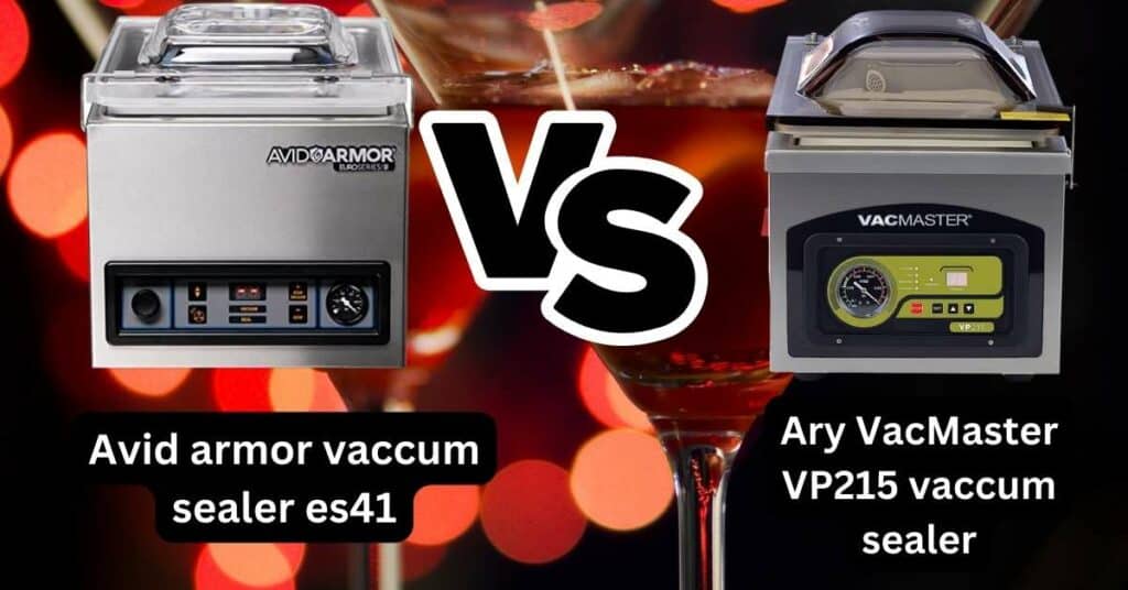 Avid armor vaccum sealer es41 vs vp215 vaccum sealer