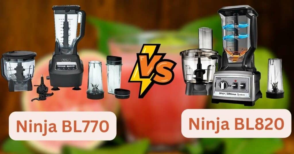 Ninja BL770 VS BL820