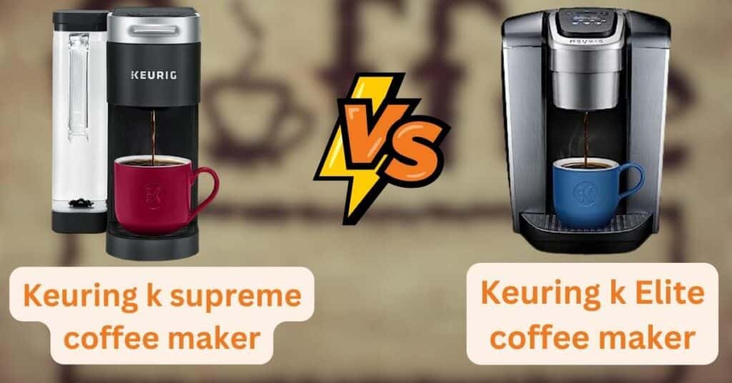 Kuring k supreme coffee maker vs k elite